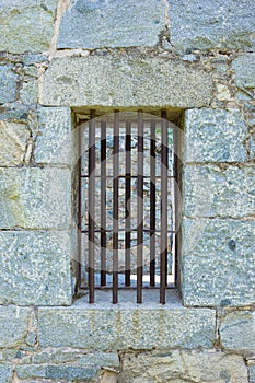 Old Window Jail Cell