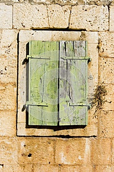 Old window shutter Croatia