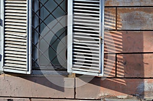 Old window shutters