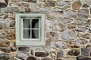 Old Window in Stone House