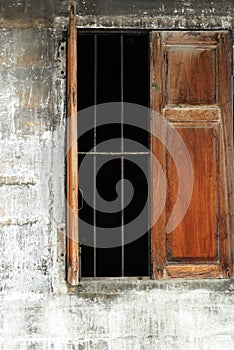 Old window , Thailand, Asia