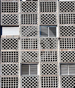 Old windows and bars