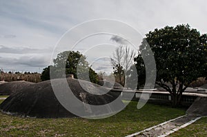 Old wine depots, outside work