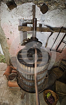 Old wine press