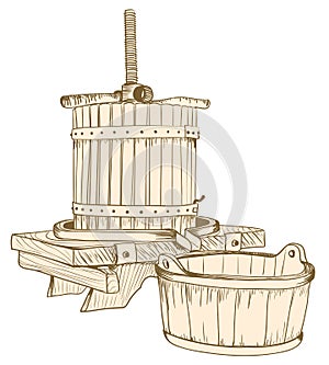 Old wine press