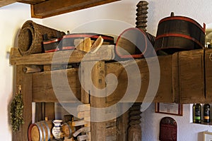 old wine press in Moor, Hungary