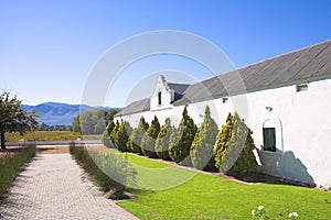 Old winery and walkway