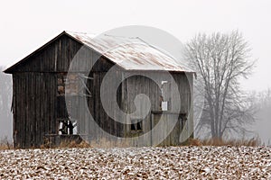 Old Winter Barn