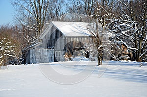 Old Winter Barn