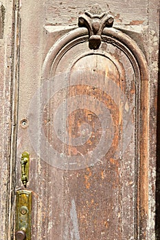 Old wodden door