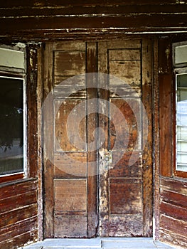 Old Wood Door