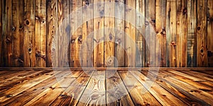 Old Wood Floor Texture Retro Background