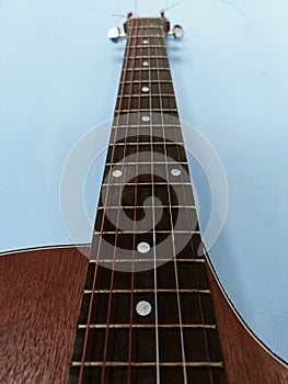 Old Wood grip guitar