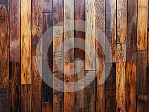 Old wood plank wall texture background. Floor surface. Floor pattern. Generative AI