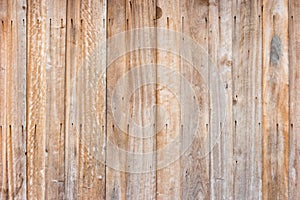 Old wood plank wall texture background.