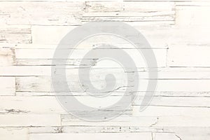 Old wood washed background, white wooden abstract texture photo