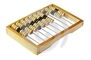 old wooden abacus