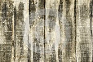 Old wooden background from dark natural wood in grunge style