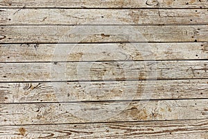 Old wooden background of white shabby painted wooden planks. Background of old painted texture wood as a basis for vintage