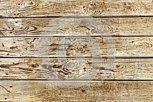 Old wooden background of white shabby painted wooden planks. Background of old painted texture wood as a basis for vintage