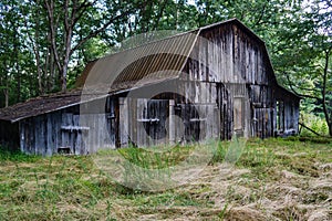An Old Wooden Barn