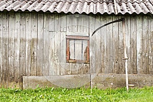 Old wooden barn