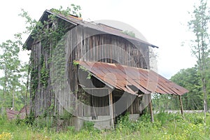 Old wooden barn