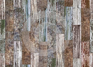 Old wooden board background. Seamless pattern