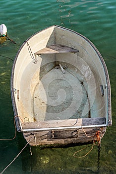 Old wooden boat