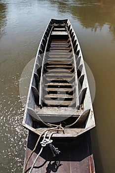 Old wooden boat