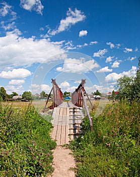 Old wooden brige