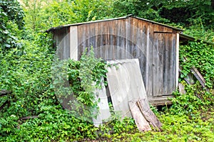 Old wooden building