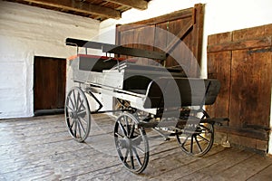 Old wooden cart