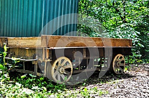 Old Wooden Chuck Wagon