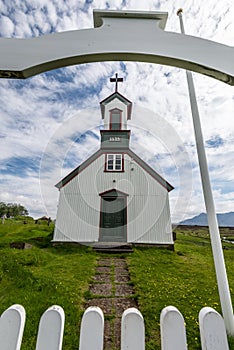 Old wooden church, Iceland