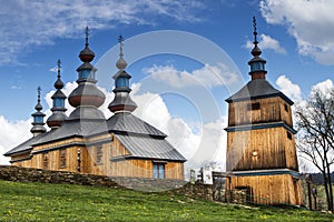 Old wooden church in poland