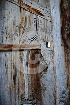 Old wooden door, Ushguli