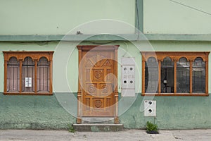 Old wooden Door and windows