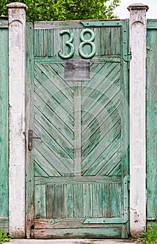 Old wooden doors, textures