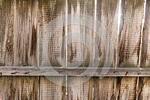Old wooden fence as a backdrop