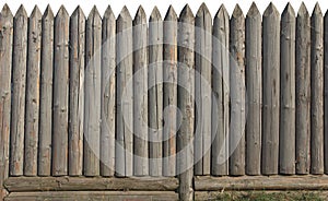 Old wooden fence texture, outdoors