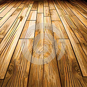 Old Wooden Floor Boards Texture Backdrop