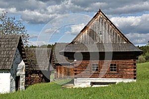 Folk Houses, Museum of Slovak Village, Turiec Region, Slovakia