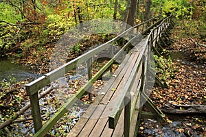 Old Wooden Foot Bridge