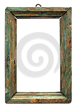 Old wooden frame