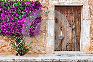 Old Wooden Front Door