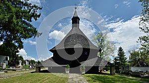 Drevený gotický kostol, Tvrdošín, Horná Orava, Slovensko