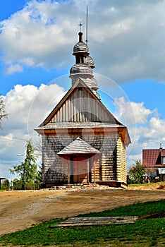Old wooden Greek Catholic church