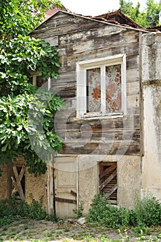 Old wooden hause