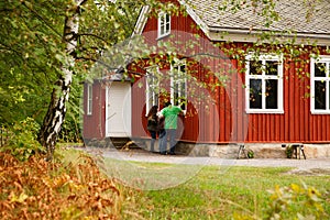 Old wooden house